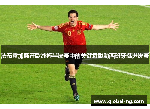 法布雷加斯在欧洲杯半决赛中的关键贡献助西班牙挺进决赛