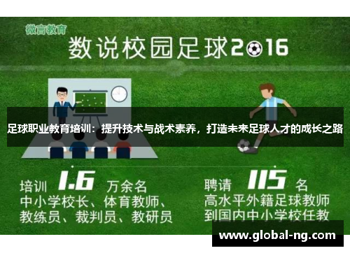 足球职业教育培训：提升技术与战术素养，打造未来足球人才的成长之路